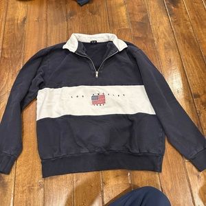 Brandy half zip so cute